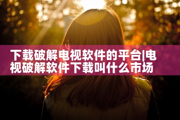 下载破解电视软件的平台