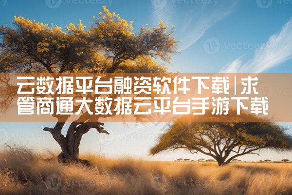 云数据平台融资软件下载