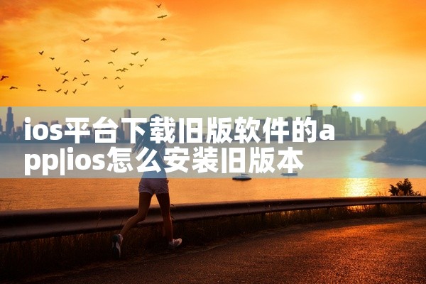 ios平台下载旧版软件的app